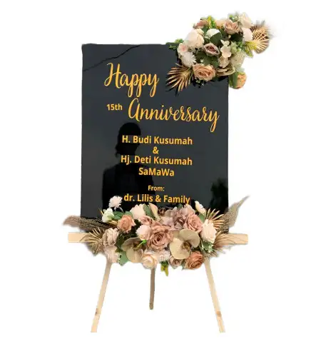 Papan Bunga Akrilik Blengorwetan